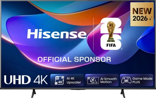 Televisor 43" HISENSE 4K UHD con Smart TV IA 60 Hz 43A6S