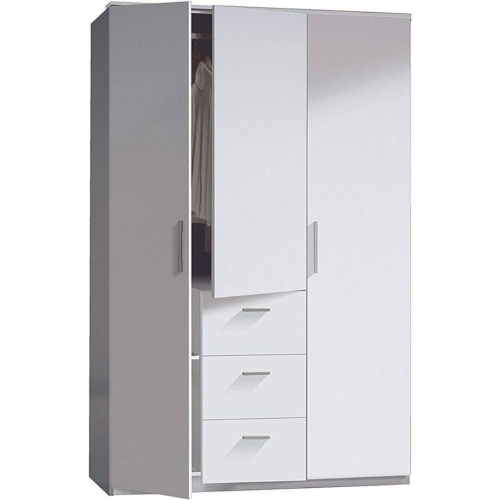 Armario Tres Puertas y Tres Cajones WARD WRD353BO