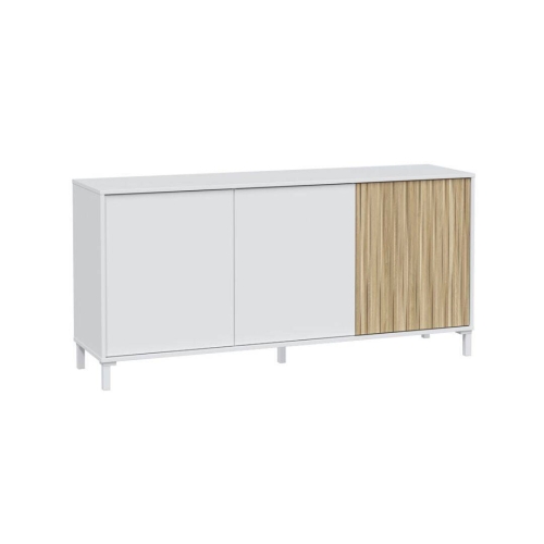 Aparador con Tres Puertas en color Artik y Natur ETHNA 0E6608A
