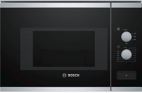 Microondas Integrable Sin Marco Encastrable 38 cm Cristal/Inox BOSCH BFL520MS0