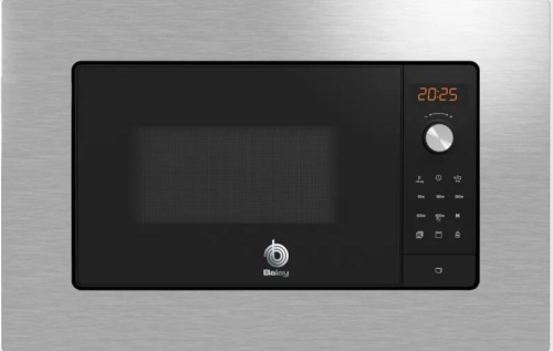 Microondas Encastre 20 L con Grill Negro Marco Inox BALAY 3CG6142X3