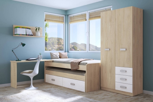 Dormitorio Juvenil con Armario Puccini-Andersen DONALD 10