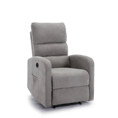 Sillón Relax Manual Tapizado en Tela LOTUS