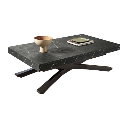Mesa Elevable y Extensible 120x75 Tapa Melamina LONG WAY