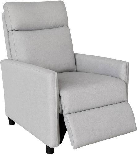 Sillón Relax Push Back Tapizado en Tela DUNA