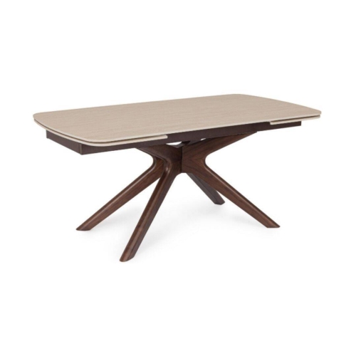 Mesa de Comedor Extensible en Gres Travertino 0731298