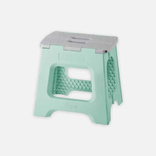 Taburete Plegable Compacto Antideslizante Light Turquoise COMPACT 12515