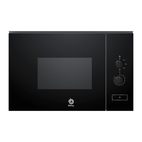 Microondas Balay integrable 20L sin grill cristal negro 3CP5002N3