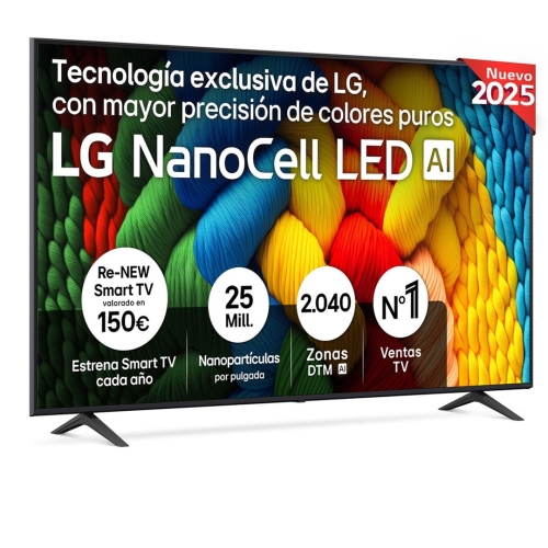 Televisor LG 50" 4K NanoCell Smart TV 50NANO80A6B