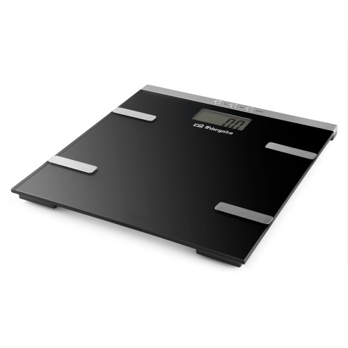 Báscula de Baño Orbegozo Cristal Grasa Corporal IMC PB2232