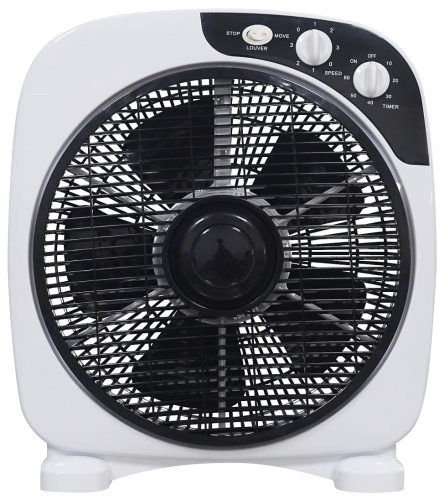 Ventilador Box Fan INFINITON con Temporizador BOX53B