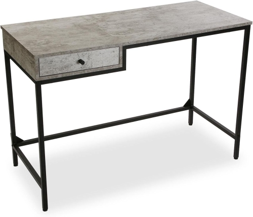 Escritorio con Cajón Gris en MDF y Metal JACK 21300025
