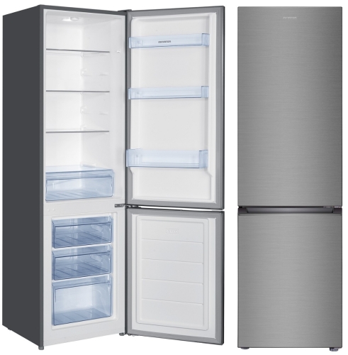 Frigorífico INFINITON Combi No Frost Inox E 260L FGC262C80XEV