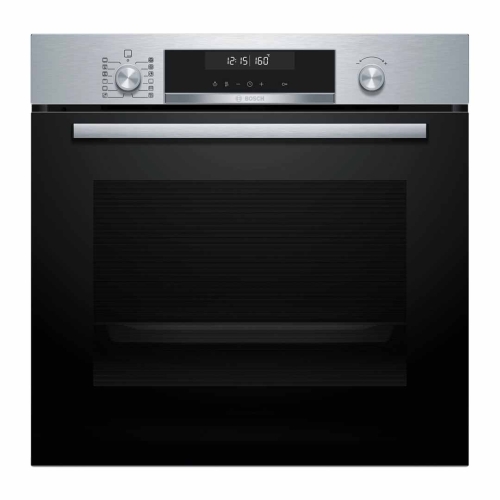 Horno pirolítico Bosch AirFry Gourmet cristal negro inox HBG578ES3