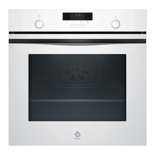 Horno Balay Multifunción 71L Clase A+ Cristal Blanco Raíles Flex 3HB5159B3