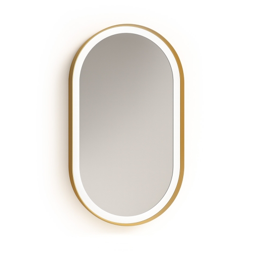 Espejo de Baño LED Retroiluminado en Dorado LOIRA T&A 073491