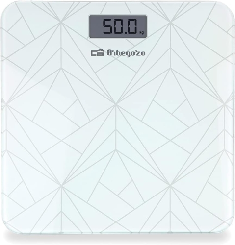 Báscula de Baño Orbegozo Cristal 180kg PB2218