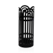 Paragüero Metálico Arco Redondo Negro con Bandeja de PVC 21700269
