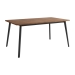 Mesa Kamba Rectangular 140 cm Estuctura Negra BOGAL CNG052N