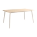 Mesa Kamba Rectangular 160 cm Estuctura Marfil BOGAL CNG053M