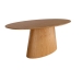 Mesa comedor fija ovalada roble biselado 220 cm NAMIB