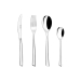 Set 24 cubiertos con Cuchillo Chuletero BARI
