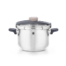 Olla a Presión de Acero Inoxidable 6 L EMOTION BRA A180202