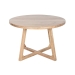 Mesa de Comedor Redonda 140 cm de Madera de Acacia MB-227284