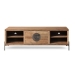 Mueble TV de Acacia y Metal 175 cm MB-227313