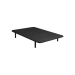 Divanlín Base Tapizada Tejido 3D Color Negro 105x190 cm DL12086