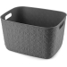 Cesto de Ropa 19L en color Gris Oscuro SOFTEX