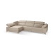 Chaiselongue Izquierda 3 Plazas 306 cm Relax Eléctrico Tapizado en Poliéster OLIMPIA