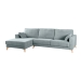 Chaiselongue Izquierda 3 Plazas 300 cm Tapizado en Poliéster GIOVANI