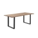 Mesa de comedor de 180x90 cm en madera maciza de acacia color natural GABAR 10833