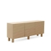 Aparador de Salón 2 Puertas y 2 Cajones en MDF Beige GABAR 11524