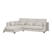 Sofá Chaise Longue Izquierda Tapizado en Tela VELLA