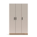 Mueble Multiusos 3 Puertas con Estantes ELBA Acabado Mauvella-Beig A031EL01MVG