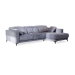 Sofá Chaise Longue Derecha con Asientos Deslizantes JULIA