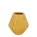 <p>Florero Bajo Ocre</p>