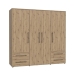Armario de 4 Puertas 4 Cajones Artisan MKSS841-D78 W19