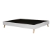 Base Tapizada de Madera D`SUEÑOS modelo DIVAN 135X190