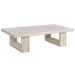 Mesa de Centro Mármol Travertino y Madera de Olmo 160 cm MB-226312