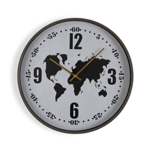 Reloj de Pared 40,6 cm Mapa 18190328