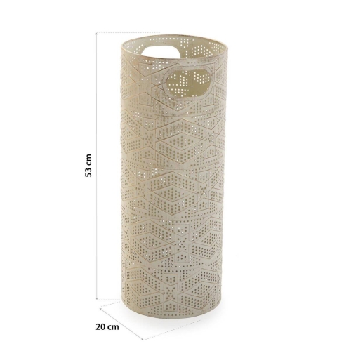 Paragüero de Metal Blanco 53 cm LEYLA 15610856