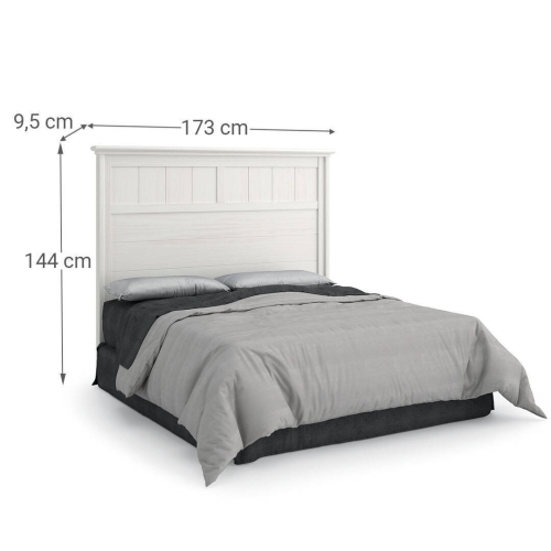 Cabecero de Matrimonio 150 cm de Madera de Pino GREGAL