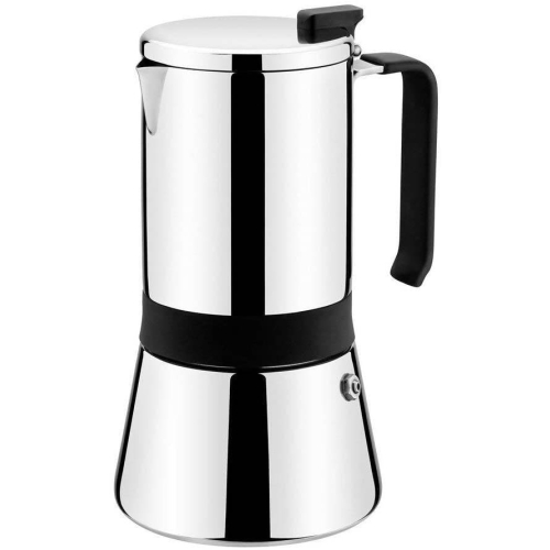Cafetera acero AROMA 4 tazas MONIX M770004