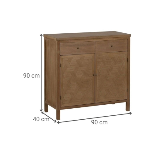 Mueble Recibidor Natural Madera de Paulonia 611238