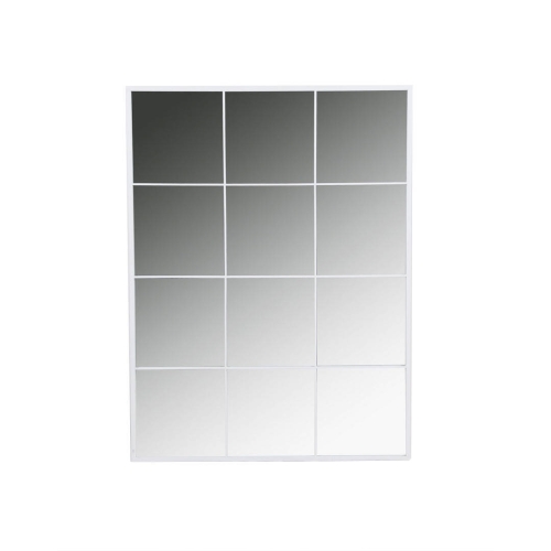 Espejo efecto Ventana de Hierro color Blanco 120 cm ES-204881