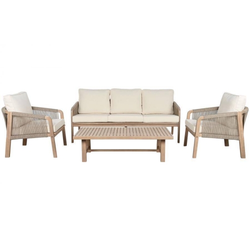 Conjunto de Jardín de Acacia y Cuerda MB-218315
