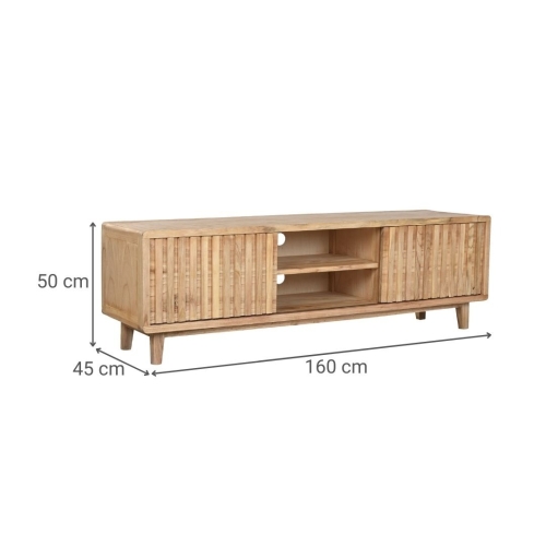 Mueble TV de Mindi con 2 Puertas y 2 Huecos MB-221790